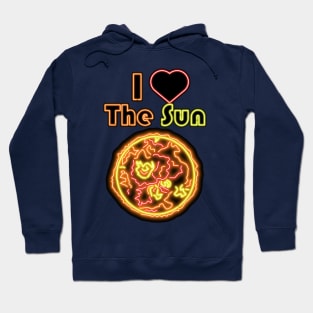 Electric Solar System I Love The Sun Hoodie